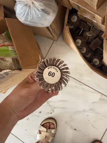 Mini rodas de lixa