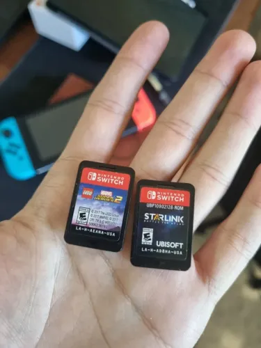 2 Jogos de Nintendo Switch - Lego Super Heroes 2 e Starlink 