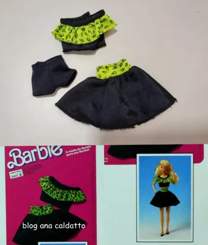Barbie Estrela - Roupa de Cartela Barbie Estrela Boutique