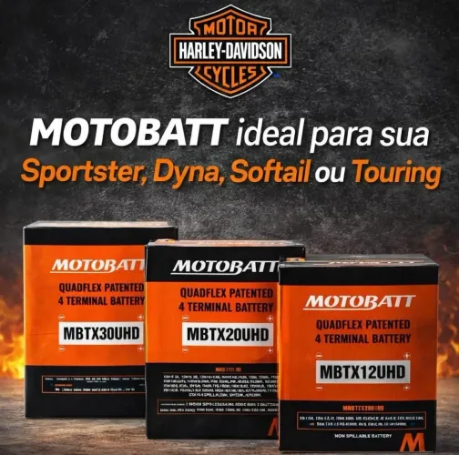 BATERIAS PARA MOTOS HARLEY DAVIDSON