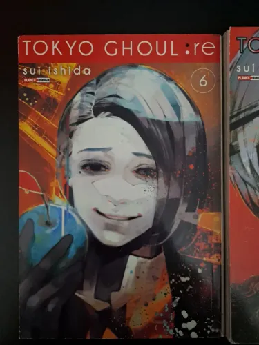 Mangás - Tokyo Ghoul Re 6,7 e Noragami 20