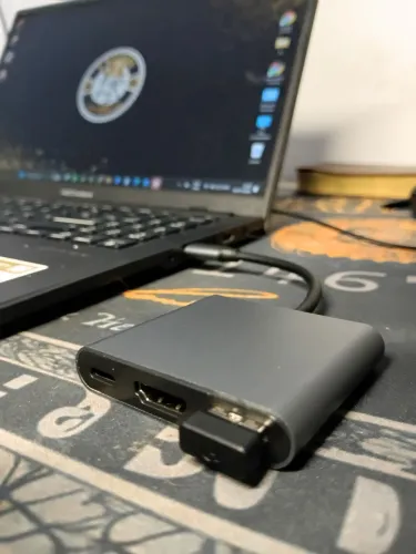 Hub USB Tipo C 3 Portas - Com HDMI 4K