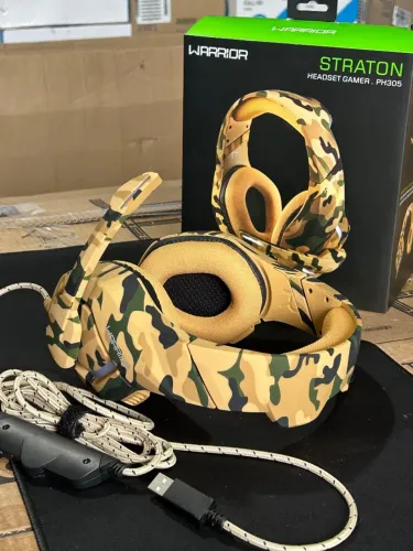 Headset Gamer USB Warrior