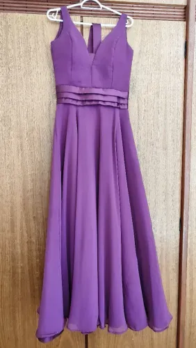 Vestido de Fúscia