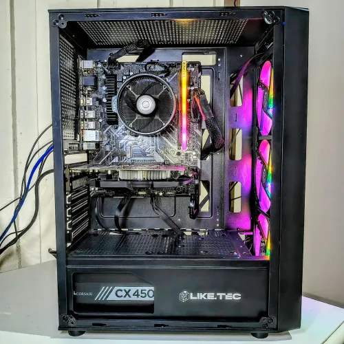 PC Gamer Top, Ryzen 5, GTX 1050 Ti, 12 Gb Ram, SSD de 240 Gb, HD 1 Tera (Parcelo)