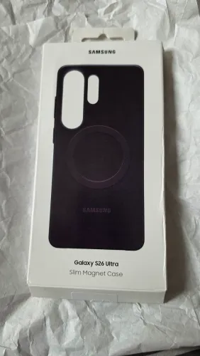 Capa Magnética Ultrafina Para Samsung Galaxy S26 Ultra, Dura Minimalista De Cor Sólida