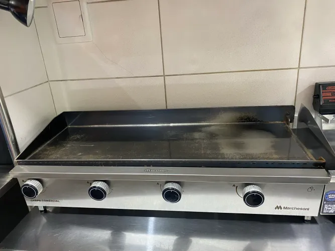 Chapa Semi nova Marchesoni 4 acendedores
