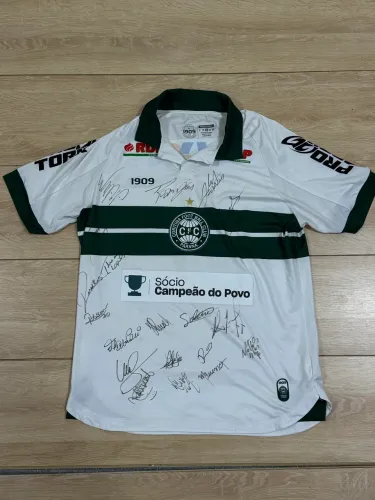 Camiseta CORITIBA autografada/original