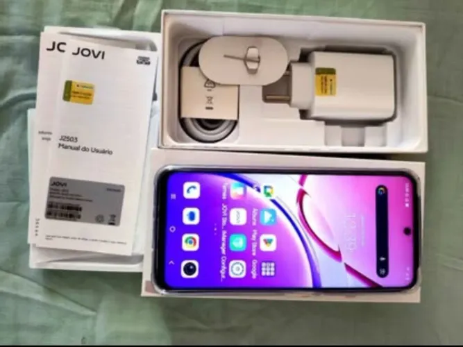 Jovi Y21 NOVO (1 semana de uso) 256GB + bateria 6500mAh | NÃO TROCO