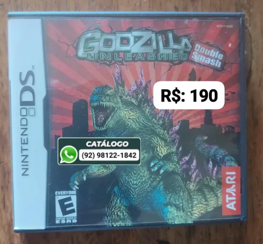 Godzilla Unleashed = R$: 190