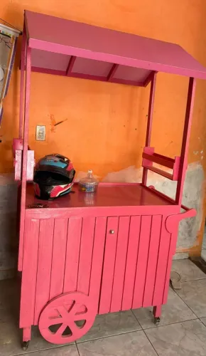 Carrinho de lanche(MADEIRA)