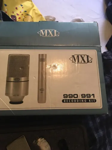 Microphone para estudio MXL 990 e 991 valor de compra