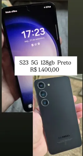 Vendo S23 5G 128gb Preto