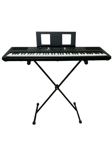 Teclado Yamaha EW300 Completo C/ Suporte + Pedal Sustain