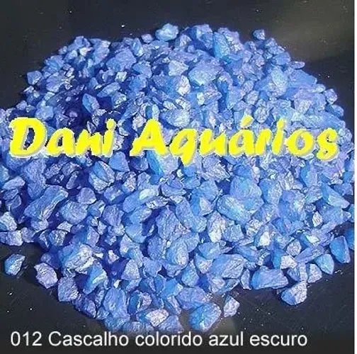 Pedras cristal coloridas para aquarísmo e decoração