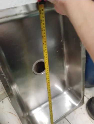 2 Cuba inox para pia cozinha