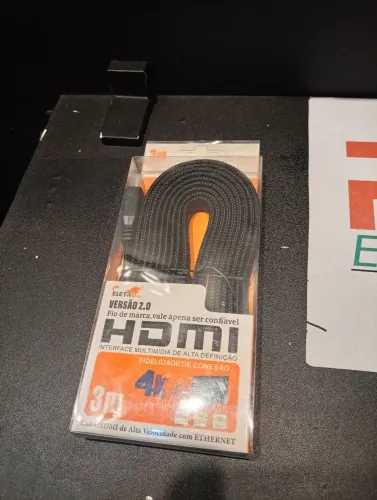 Cabo HDMI C/ Revestimento em Nylon - 3mts
