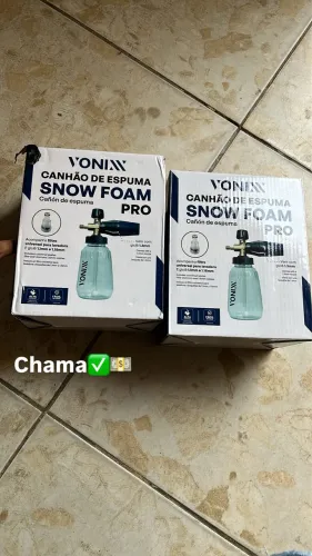 Snow Foam Vonixx PRO NOVO SEM USO!