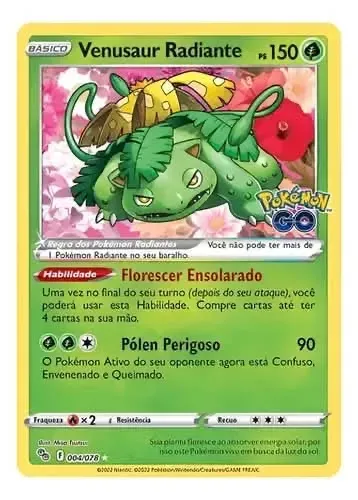 ? VENUSAUR RADIANTE ? POKÉMON TCG! ?