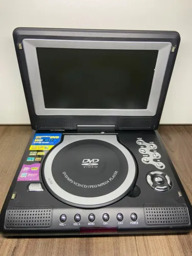 DVD Player Portátil, Midi Japan MD-7030TVD, Completo - Usado