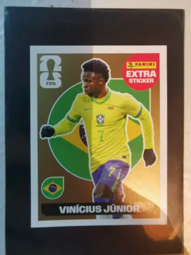 Figurinha Legend Gold Vinícius Júnior
