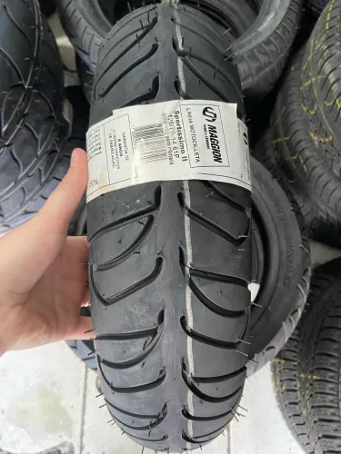 Pneu traseiro de moto 120/70r14