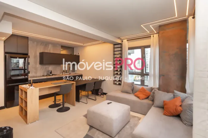 Duplex moderno em Moema, frente ao parque 72m² planta diferenciada (porteira fechada)