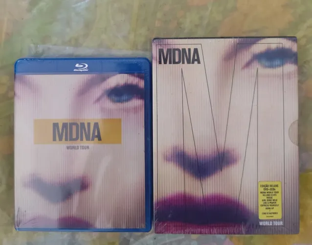 Madonna Coleção MDNA Blu-ray CD DVD