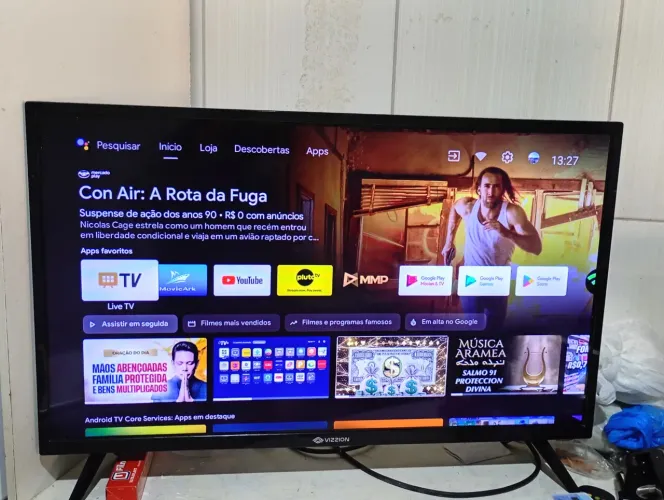 TV Vizzion 32 Polegadas HD TV Android