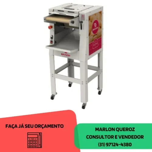 Modeladora de Massas de Padaria 35CM Nova