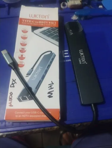 Hub usb-C 8em1 HDMI 4K