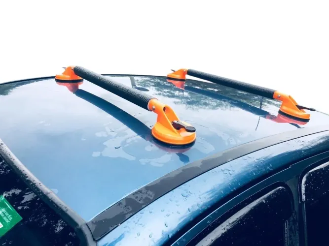 Rack De Teto Universal Com 4 Ventosa Surf