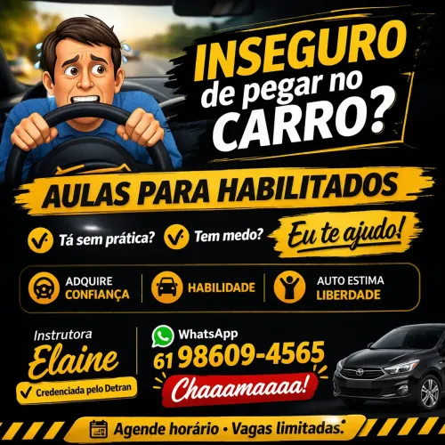 AULAS DE DIREÇÃO PARTICULAR