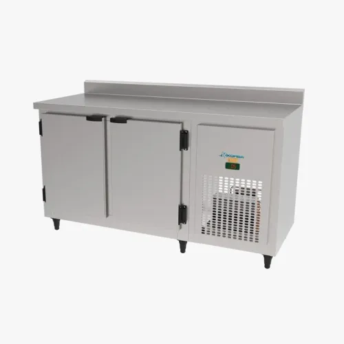 Geladeira balcão de encosto inox 1,5 m Kofisa - apenas 1 ano de uso!