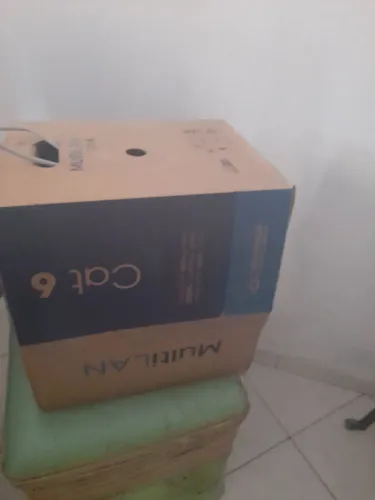 Cabo dados e camera cat 6