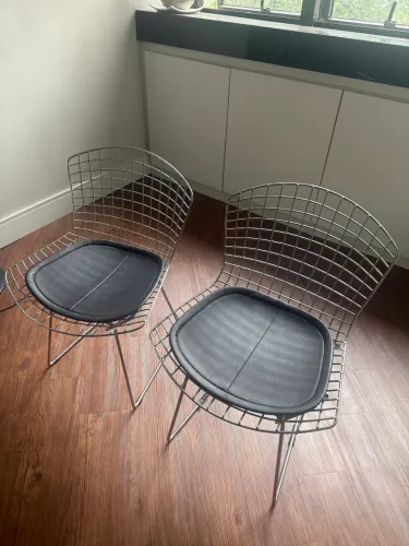 Cadeiras Bertoia kit com 2 cadeiras 