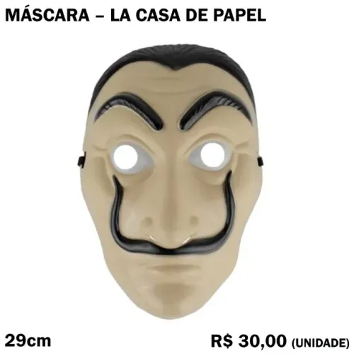 Máscara La Casa de Papel