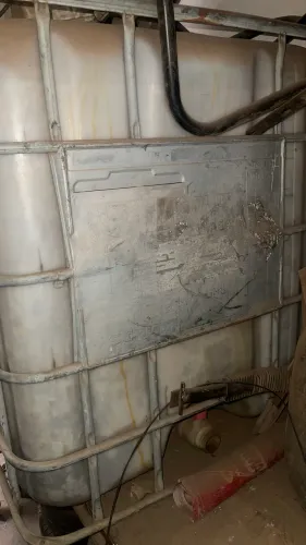 Contêiner IBC 1000 Litros (Reservatório de Água) - Com Grade de Proteção