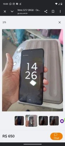 MOTO G73 ,128 GB