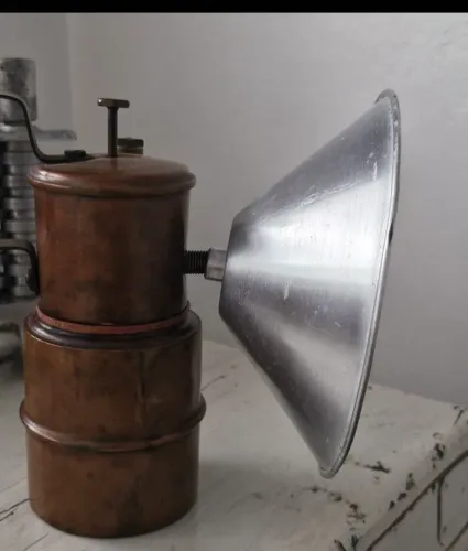Lampião de Carbureto antigo. Excelente estado de conservação. 