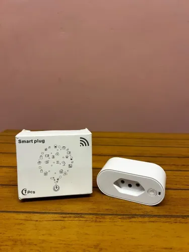 Tomada Inteligente Wi-Fi (Padrão BR) - Compatível com Alexa e Google Assistente tuya