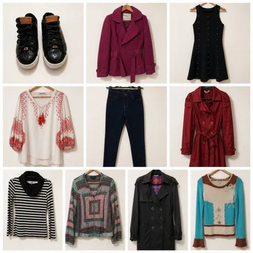 Roupas de marca, ótima qualidade sem avarias .