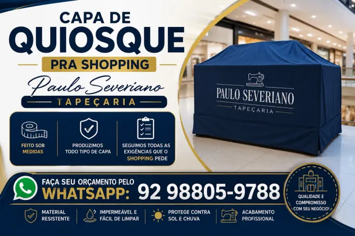 Capa de Quiosque Shopping 