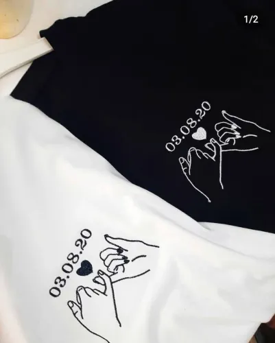 Kit de camisas personalizadas casal