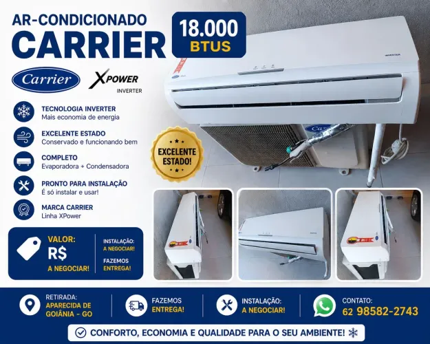 Ar condicionado 18 mil btuss