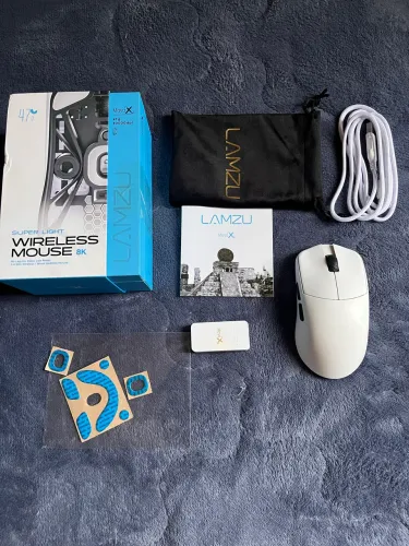 Mouse Lamzu Maya X 8K - NOVO na caixa + acessórios - (importado)