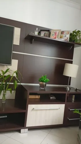 Rack com Painel em MDF Italínea 