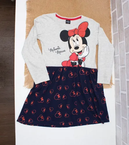 Vestido infantil Minnie tam 10