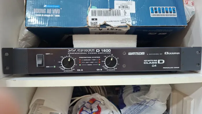 Amplificador de potência watsom Class D