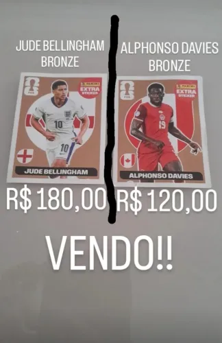 Vendo figurinhas legends da copa